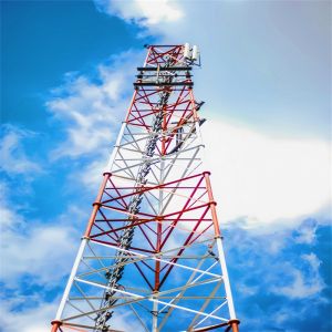 3 Leg Hot Dip Galvanized Communication Cell Tower