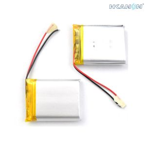 Small Size Rechargeable Lithium Phosphate Batteries 3.7V 1050mah 3.885wh 103048