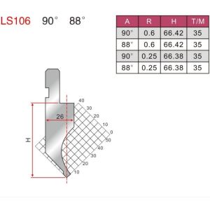 LS106 CNC Punch Press Brake For Hydraulic Bending Machine