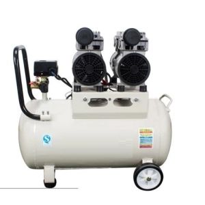 Small 1100w Oil Free Piston Air Compressor Soundless 50dB