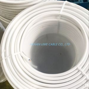 Customer Specified PVC Insulated Electrical Cord 300V H03vvh2-F 2X0.5mm2 Flat