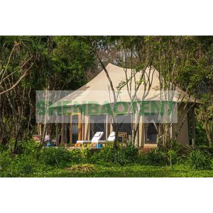 Forest Camping Mysterious Luxury Resort Tents Hotels Membrane Structure Custom
