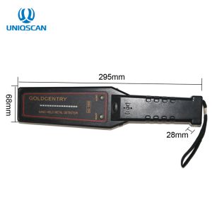 Light Alarm 50mA IP31 Waterproof ABS Handheld Body Scanner