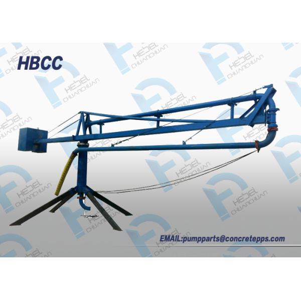 Movable manual Concrete boom placer for construction concrete distribution