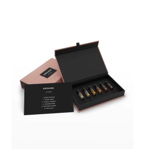 Custom Premium Luxury Perfume Essential Oil Sample Packaging Boxes For Small Oud