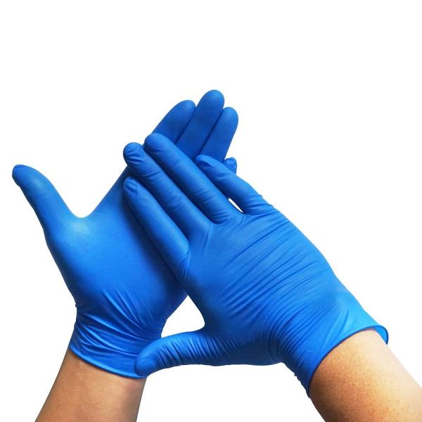 Buy Disposable Nitrile Glove Blue Thin For Home Solid Kitchen at wholesale prices