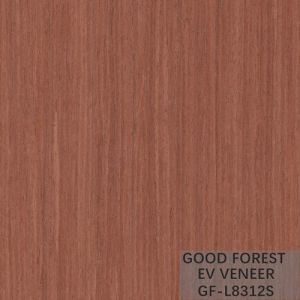 OEM American Cherry Engineered Wood Veneer Recomposed Vertical Grain