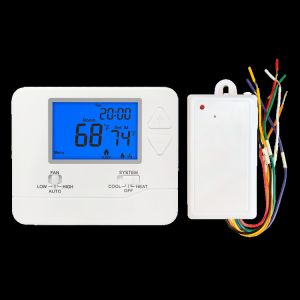 China Riseem Programmable Wireless PTAC Room Thermostat Air Conditioner Home Thermostat 24V on sale