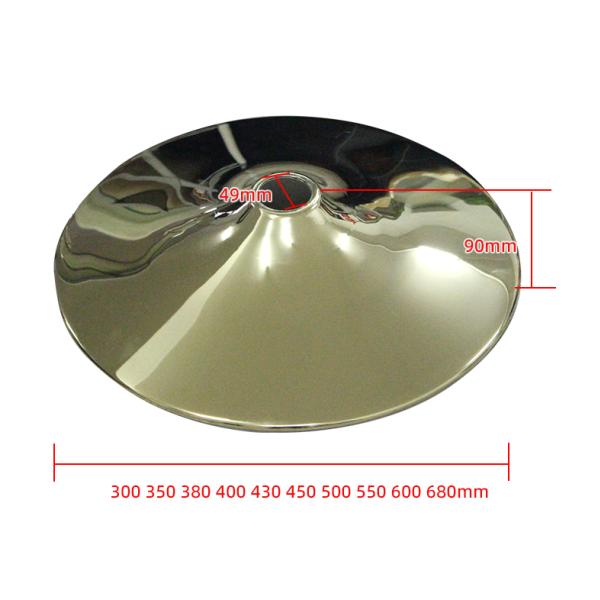 Gold / White Modern Bar Stool Accessories Restaurant Swivel Chair Round Base