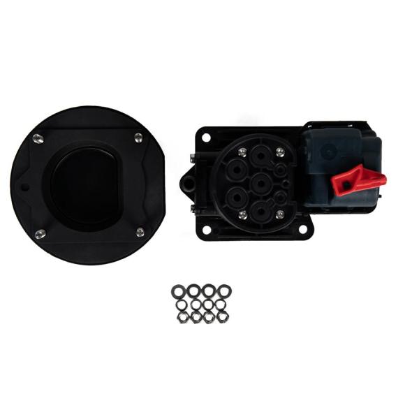 IEC 62196-2 EV Charging Accessories Type 2 Female Socket With Hella Lock