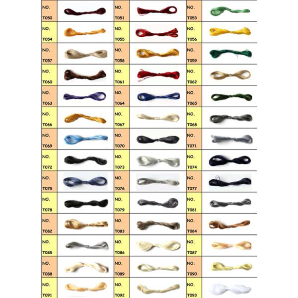 Dope Dyed Pure Polyester POY Yarn 100D / 144F Chip Spinning Yarn SD