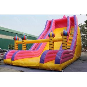 Water Resistant PVC Large Inflatable Slide 13x7x10m For Children