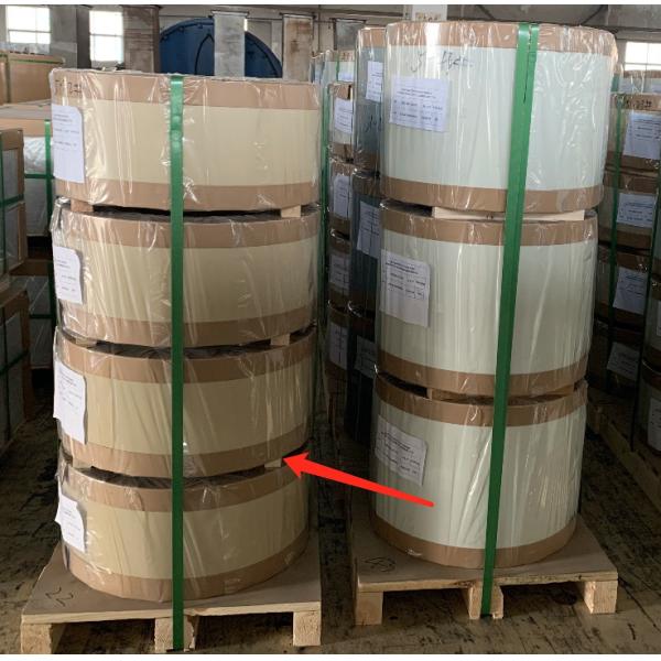 Buy Alloy 3105 0.018" X 12"inch White / Black Color Flshing Roll Colored Coating Aluminum Trim Coil For Aluminum Ribbed at wholesale prices