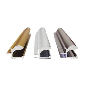 Furniture Kitchen Aluminium Extrusion Cabinet Profiles Handle Long T5 Mill Finish