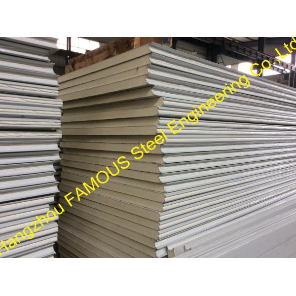 Buy Structural Polyurethane Sandwich Panels Soundproof With Color Steel at wholesale prices