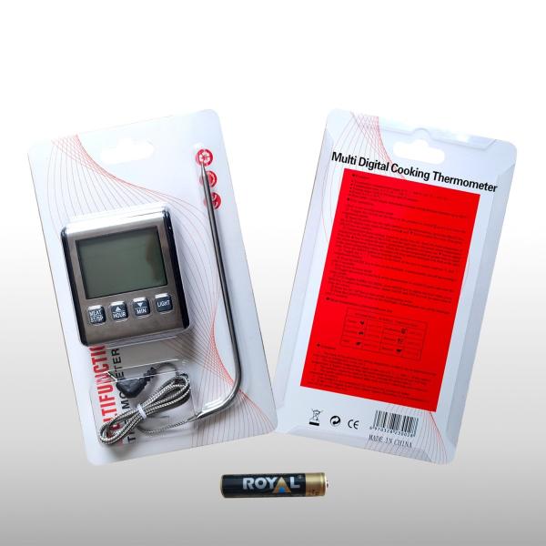 Buy FDA Kitchen Household SS Casing Digital Food Thermometer at wholesale prices