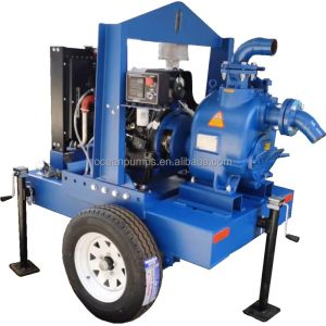 China Good Quality Self Priming Pump With Diesel Engine Dry Priming Sewage Pump on sale