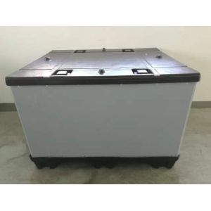 automotive component packaging plastic PP sleeve box heavy duty pallet autopack