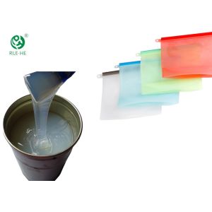 Rapid Vulcanization Two Component Silicone Rubber , Raw Silicone Rubber