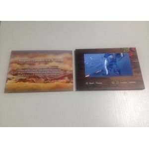 Quality New technology hot sale custom 4C printing lcd video brochure 7 inch video in brochure card for sale