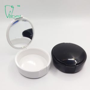 Dental Clinic Use Disposable Plastic Denture Case With Lens