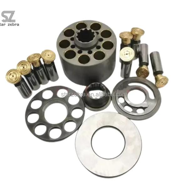 Machinery Repair Shops Pump liner valve plate connection for Excavator Kobelco Hitachi Doosan Sany hydraulic pump assembly