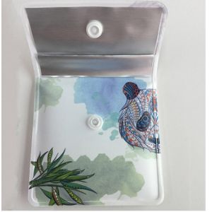 Disposable PVC EVA Pocket Ashtray Outdoor Eco Friendly OEM