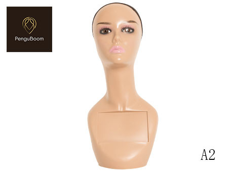 Buy A2 Female Mannequin Head Without Shoulders Rigorous Workmanship For Hat Display at wholesale prices