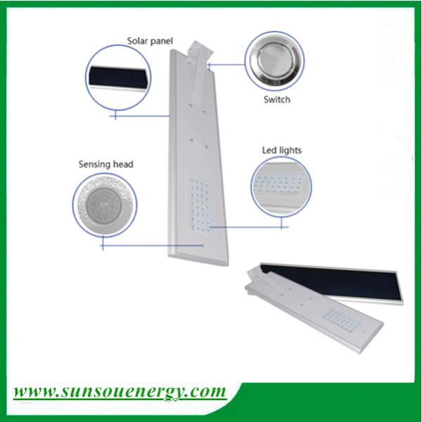 Buy Outdoor industry high power led high lumens integrated solar street light 40w for hot selling at wholesale prices