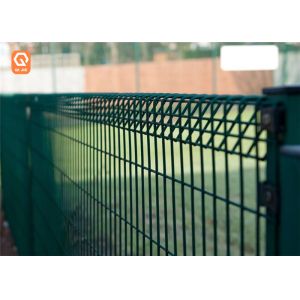 Hot-Dipped Galvanized / Pvc Coated Brc Fence Of Low Carbon Iron Wire