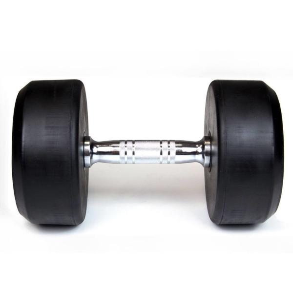 Buy Round Head Rubber Coated Dumbbell Gym Fitness Equipment at wholesale prices