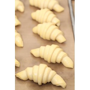 Stainless Steel Small Croissant Bread Production Line For Bakeries / Cafes