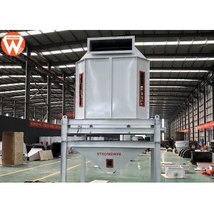 1.5 KW 10-15 T/H Feed Pellet Cooling Machine For Granule Materials 0.002MPa