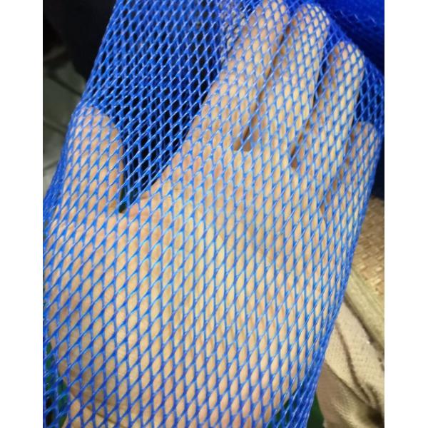 Buy Extruded Mesh Sleeve Plastic Tube Netting 0.75mm Thickness For Metal Parts at wholesale prices