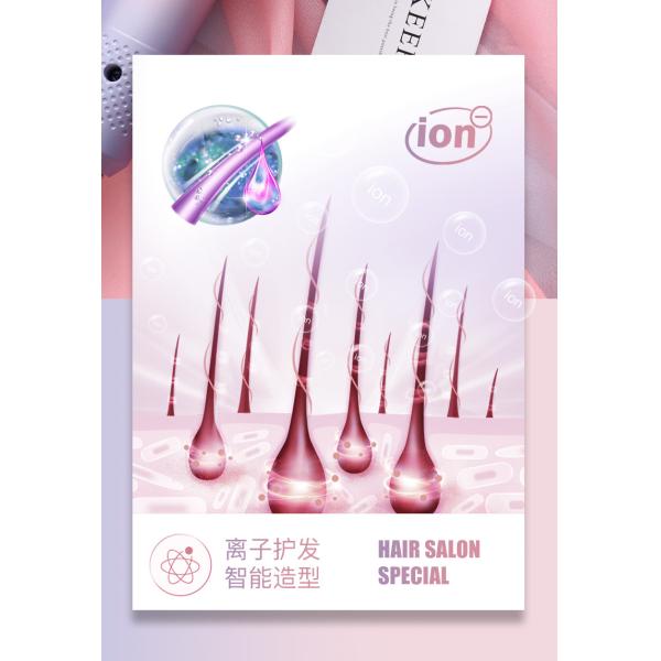 Blue Light Ion Hair Dryer with High Power and 3 Speed Settings Salon Results at Home