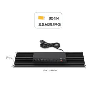 Quality 240 Watt LED Grow Light Panel Samsung LM 301H Mix Oslon SSL Red 660nm IR 730 &amp;LG UV for sale