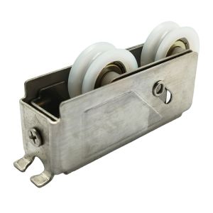 Window Pulley Iron Frame Heavy Duty Sliding Door Roller Wheel Aluminum Sliding