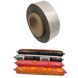 High Barrier Different Colourful Printed PVDC Casing For Sausages