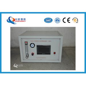 Intelligent Flammability Testing Equipment , 5mm Wire Flammability Test Chamber