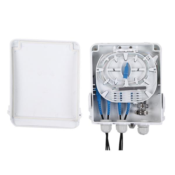 FDB0208D Fiber Optic Splitter Box with 8SC Adapter Bracket and 8 SC/APC Adapters