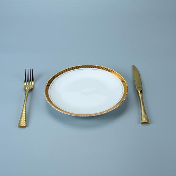 Gilding Gold Stainless Steel Flatware Set