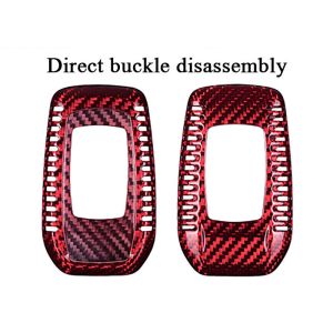 3K Low Flammability Alphard Carbon Fiber Car Key Case