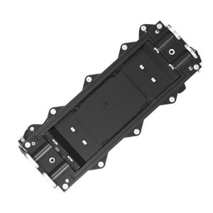 Outdoor Waterproof Fiber Optic Splice Closure with 2 In 2 Out Ports for 24-48