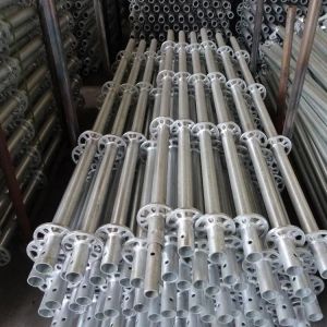 Quality Multidirectional Scaffolding Hot-Dipped Galvanized Ringlock Vertical Standard for sale