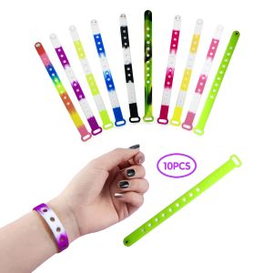 Colorful Wristband Silicone Kids Gift Bracelets for Baby Accessories and Jewelry
