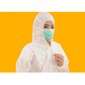 China Fire Retardant Non Woven Coverall Eco Friendly For Painters / Decoration Workers on sale