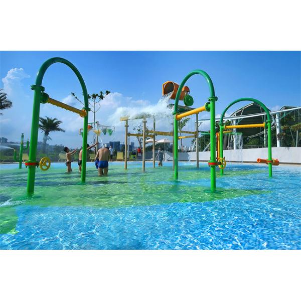 Commercial And Home Outdoor Spray Park, Splash Zone steady steam Waterfall
