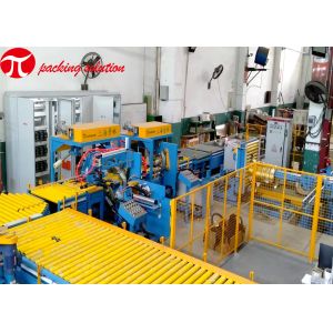 Tilting Copper Coil Packing Line 800mm Copper Wire Wrapping Machine