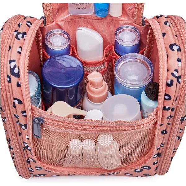 Polyester Travel Storage Toiletry Cosmetic Bag Organizer For Women Men