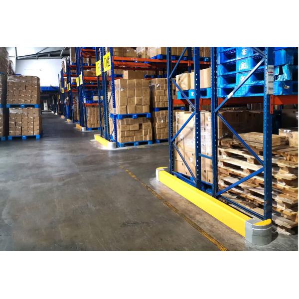 Polymer Ground Safety Barrier Warehouse Safety Barrier Traffic Guardrails